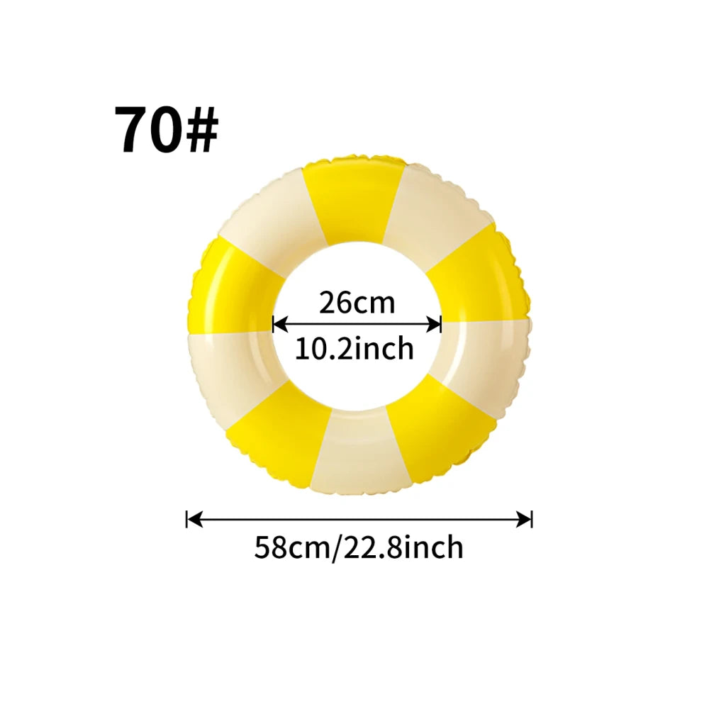 Macaron Inflatable Swimming Ring