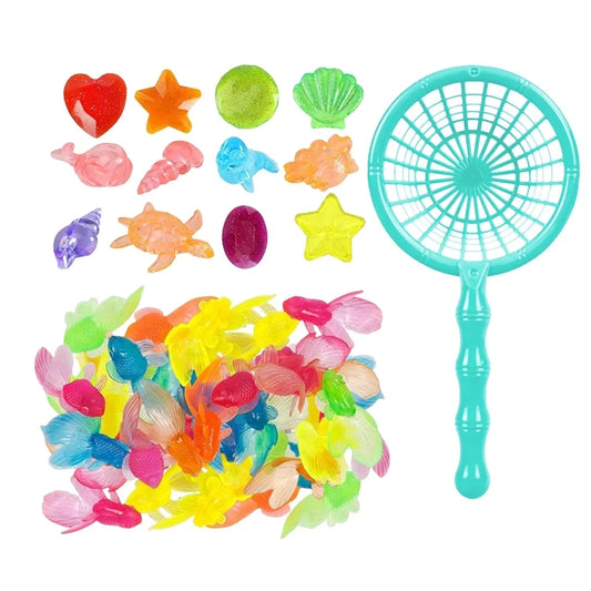 Children Colorful Plastic Goldfish Pool Toys